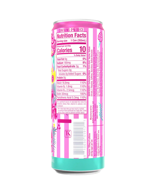 energy drink - cotton candy