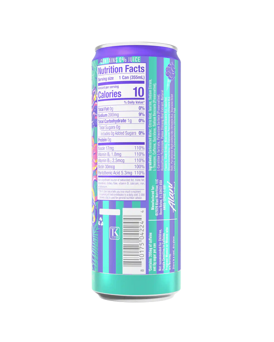 energy drink - purple cotton candy
